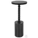 Bead Black Marble Drink Table