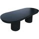 Auden Black Extendable Oval Dining Table
