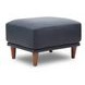 Beckett Midnight Blue Leather Living Room Set