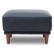 Beckett Midnight Blue Leather Living Room Set