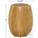 Covington Amber Gloss Scalloped Garden Stool