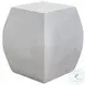 Azure Ivory Wooden Accent Stool