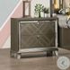Skylar Dark Champagne 2 Drawer Nightstand