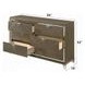 Skylar Dark Champagne 6 Drawer Dresser