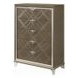 Skylar Dark Champagne 5 Drawer Chest