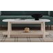 Horizons White Oak and White Marble Rectangular Occassional Table Set