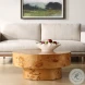 Tangle Honey Tone Round Coffee Table