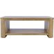 Janzen Cascade Oak Rectangular Cocktail Table
