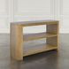 Janzen Cascade Oak 50" Sofa Console Table