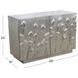 Petal German Silver 2 Door Bar Cabinet