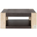 Harmony Carbon Mindi And Blonde Acacia Cocktail Table