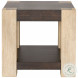 Harmony Carbon Mindi And Blonde Acacia End Table