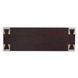 Harmony Carbon and Blonde Rectangular Console Table