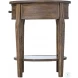 Raelynn Weathered Pecan Lamp Table