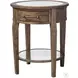 Raelynn Weathered Pecan Lamp Table