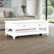 Westport White Rectangular Occasional Table Set with Storage