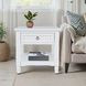 Westport White Square End Table