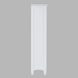 Westport White 2 Glass Door Tall Accent Storage Cabinet