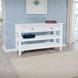 Westport White 50" Sofa Console Table