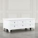 Westport White Rectangular Cocktail Table