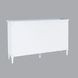 Westport White 4 Glass Door Sideboard