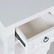 Westport White Rectangular Chairside End Table