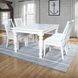 Westport White 72" Extendable Rectangular Dining Room Set
