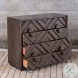 Leclair Deep Walnut Drawer Chest