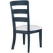 Westport Navy Upholstered Ladderback Dining Chair Set of 2