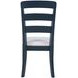 Westport Navy Upholstered Ladderback Dining Chair Set of 2