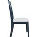 Westport Navy Upholstered Ladderback Dining Chair Set of 2
