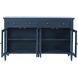 Westport Blue 4 Glass Door Sideboard