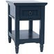 Westport Navy Square Chairside End Table