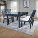 Westport Navy 72" Extendable Rectangular Dining Table