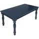 Westport Navy 72" Extendable Rectangular Dining Table