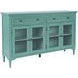 Westport Fern Green 4 Glass Door Sideboard