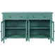 Westport Fern Green 4 Glass Door Sideboard