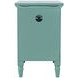Westport Fern Green Rectangular Chairside End Table with USB Charging