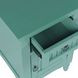 Westport Fern Green Rectangular Chairside End Table with USB Charging