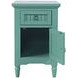 Westport Fern Green Rectangular Chairside End Table with USB Charging