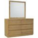 Harper Light Oak 6 Drawers Dresser