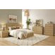 Harper Light Oak Queen Platform Bed