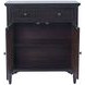 Bridgton Brown 2 Door Accent Cabinet with 1 Drawer