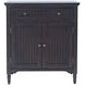Bridgton Brown 2 Door Accent Cabinet with 1 Drawer