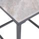 Wynn Gray Square Marble Top End Table