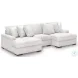 Stupendous Alloy 3 Piece Sectional with Double Chaise