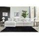 Stupendous Gray 3 Piece Modular Sectional with Chaise