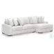 Stupendous Alloy 2 Piece Sectional with RAF Chaise