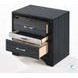 Naima Black Nightstand