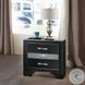 Naima Black Nightstand